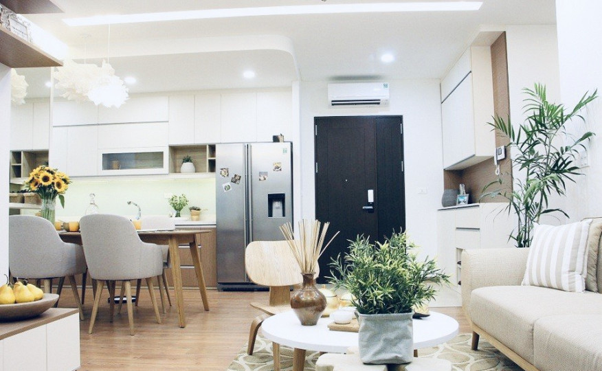 CHO THUÊ CĂN HỘ 108m PANAGON CẦU GIẤY, FULL ĐỒ, 17 Triệu