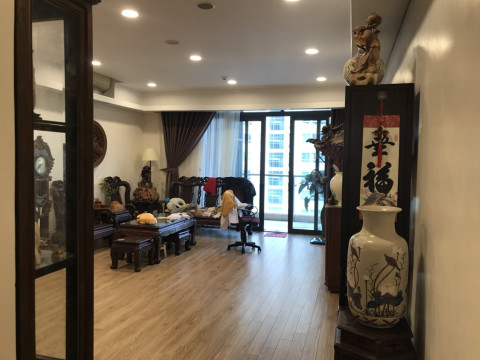 Chính chủ cho thuê gấp căn hộ 3 ngủ full đồ chung cư Dolphin Plaza 156m2 giá 18tr/tháng.